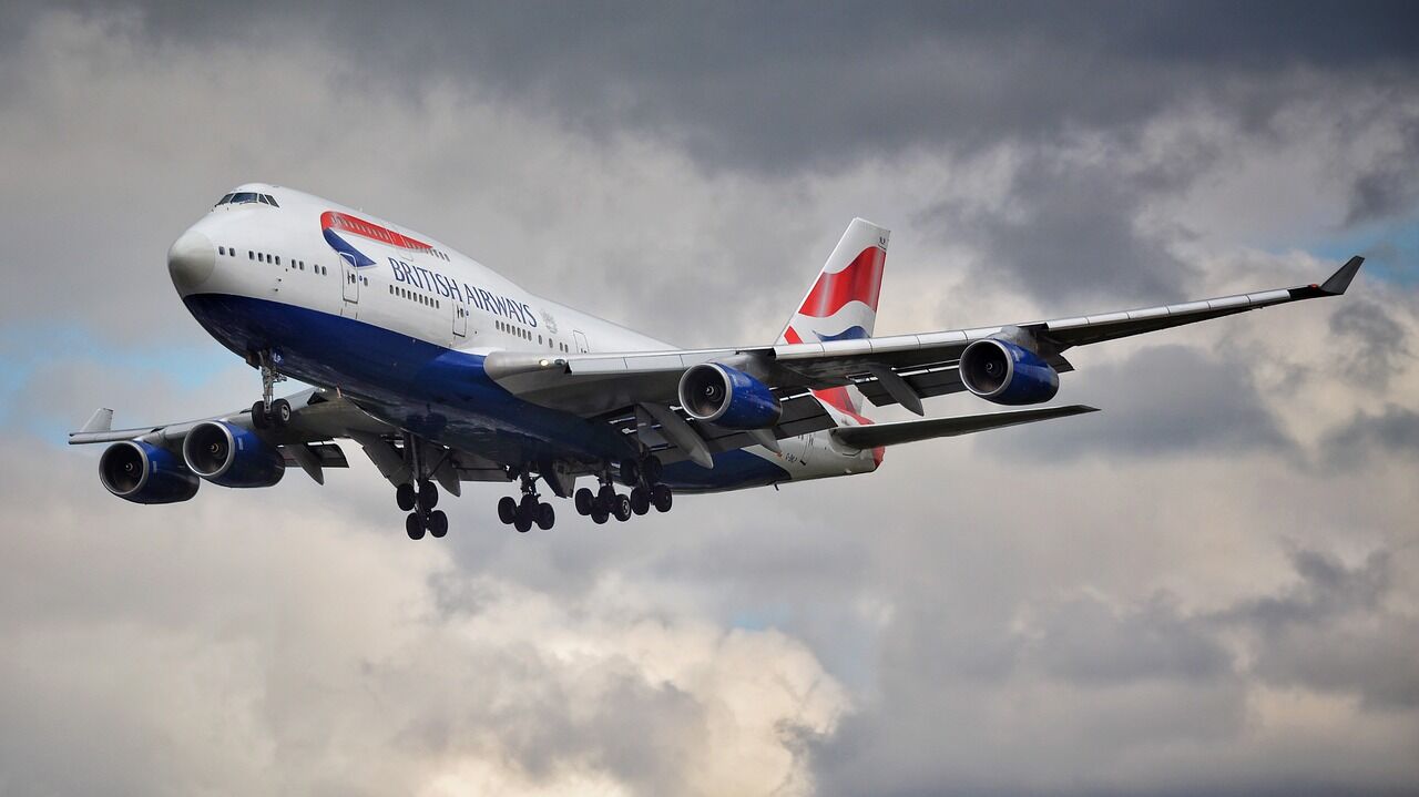 British Airways First Class Flight