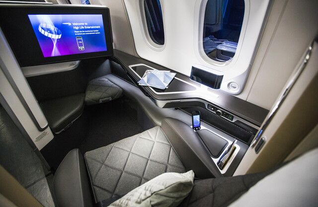 British Airways Business Class Seats