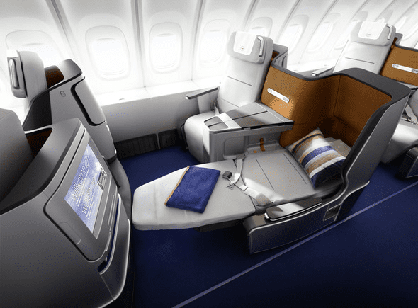 Lufthansa Business Class Seating